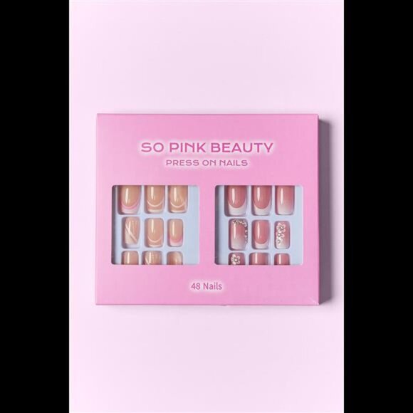 SO PINK BEAUTY Press On Nails 2 Packs - Picture 10 of 16